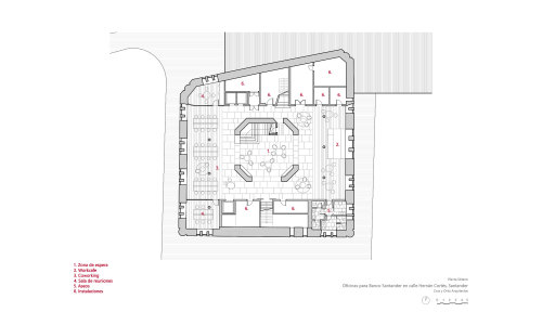 Oficinas-Banco-Santander-Hernan-Cortes-offices-headquarters-Cruz-y-Ortiz-Arquitectos-planos_CYO_09-planta-sotano